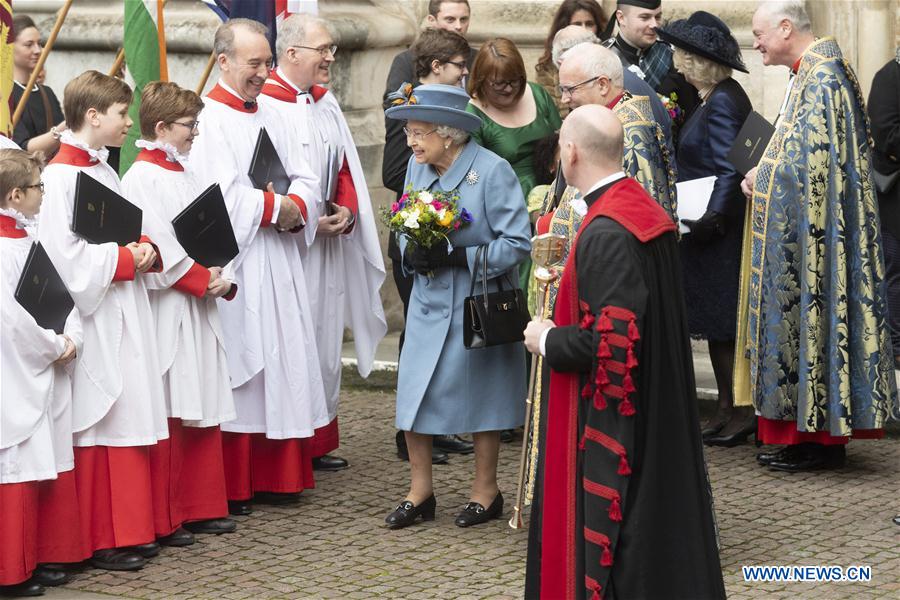 BRITAIN-LONDON-COMMONWEALTH SERVICE- WESTMINSTER ABBEY