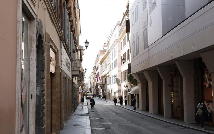 ITALY-ROME-CORONAVIRUS-LOCKDOWN
