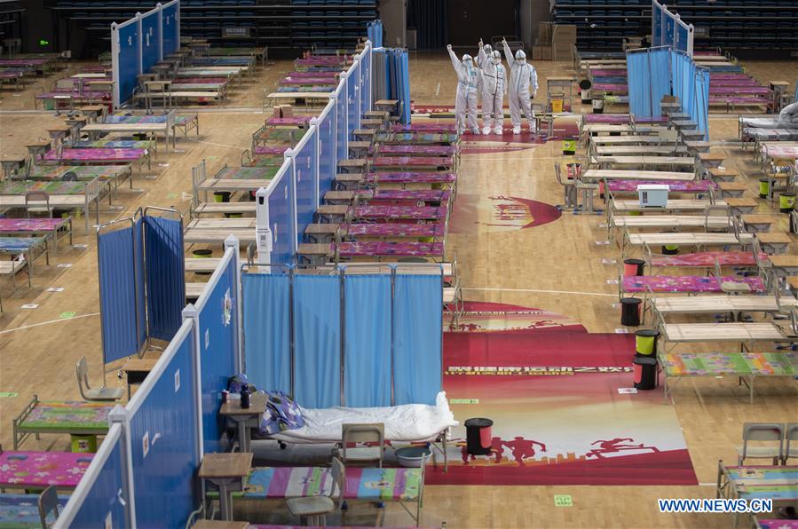 CHINA-WUHAN-TEMPORARY HOSPITALS-CLOSURE (CN)