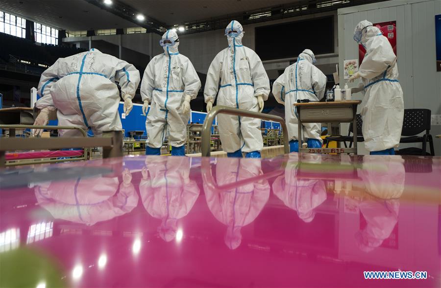 CHINA-WUHAN-TEMPORARY HOSPITALS-CLOSURE (CN)