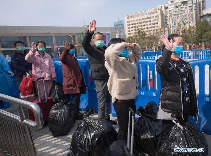 CHINA-WUHAN-TEMPORARY HOSPITALS-CLOSURE (CN)