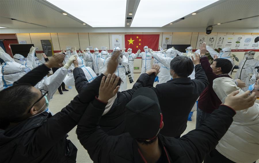 CHINA-WUHAN-TEMPORARY HOSPITALS-CLOSURE (CN)