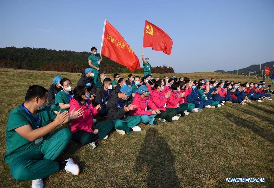 CHINA-WUHAN-TEMPORARY HOSPITALS-CLOSURE (CN)
