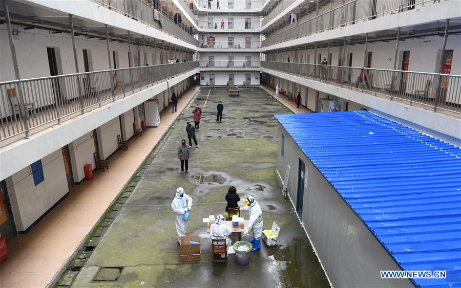 CHINA-HUBEI-WUHAN-COVID-19-REHABILITATION CENTER-MEDICAL OBSERVATION (CN)
