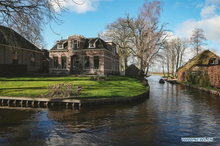 THE NETHERLANDS-GIETHOORN-LANDSCAPE-SPRING