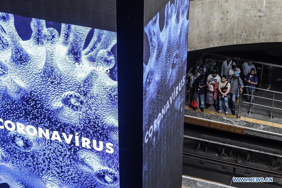 BRAZIL-SAO PAULO-COVID-19