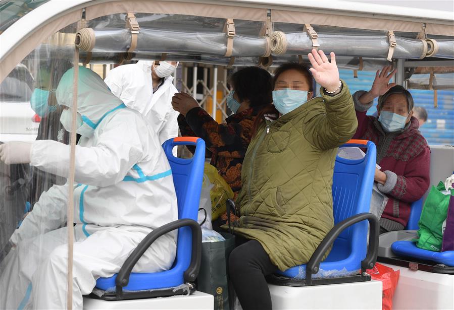 CHINA-WUHAN-PEOPLE-MEDICAL OBSERVATION-END (CN)