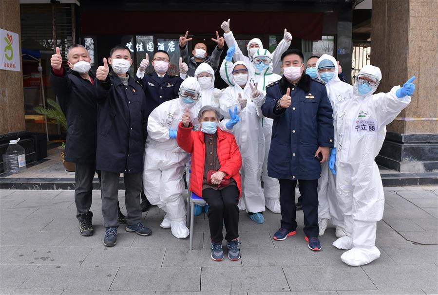 CHINA-WUHAN-PEOPLE-MEDICAL OBSERVATION-END (CN)