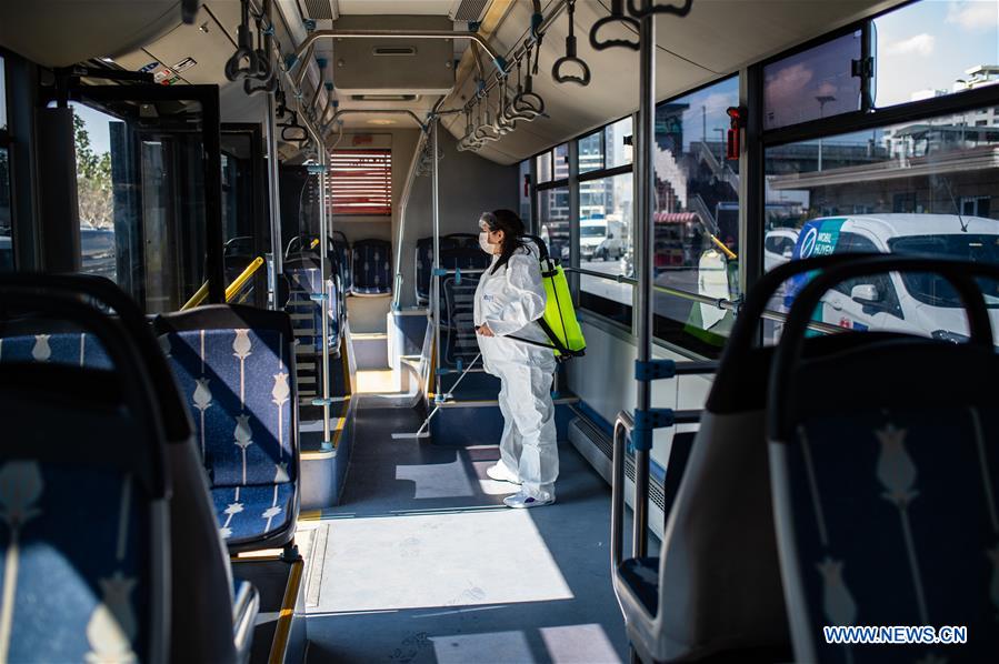 TURKEY-ISTANBUL-COVID-19-DISINFECTION EFFORTS