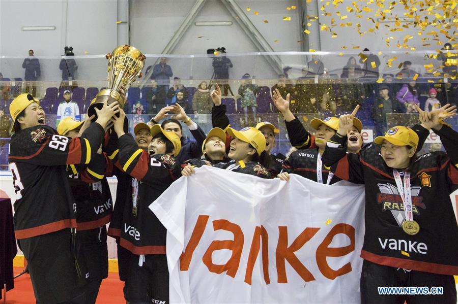 (SP)RUSSIA-UFA-ICE HOCKEY-2019/2020 WOMEN'S HOCKEY LEAGUE CHAMPIONS