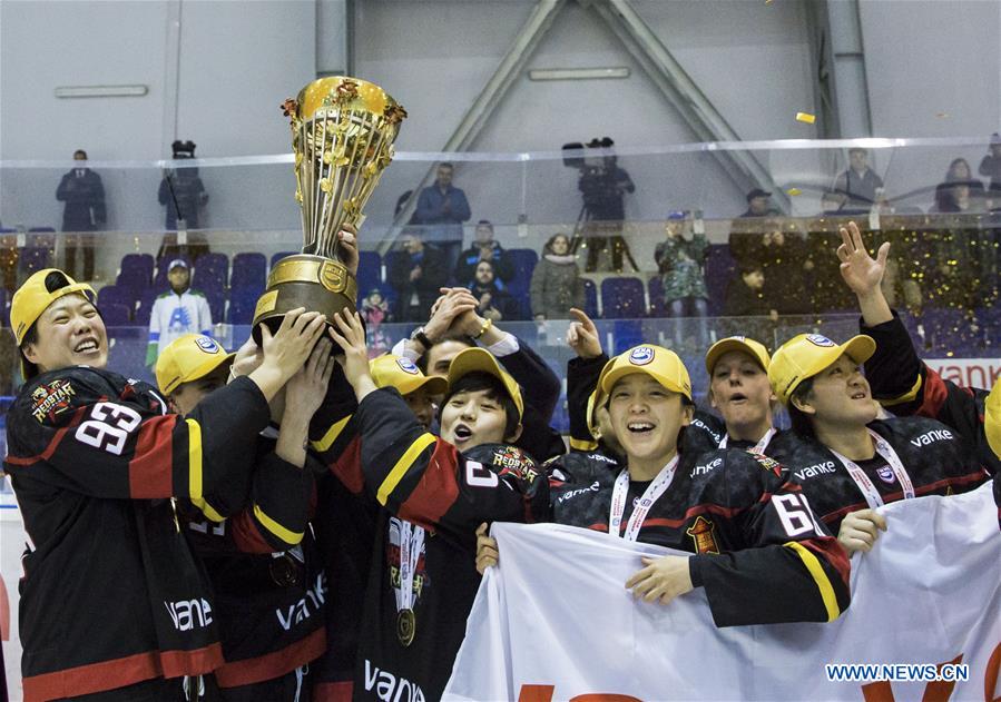 (SP)RUSSIA-UFA-ICE HOCKEY-2019/2020 WOMEN'S HOCKEY LEAGUE CHAMPIONS