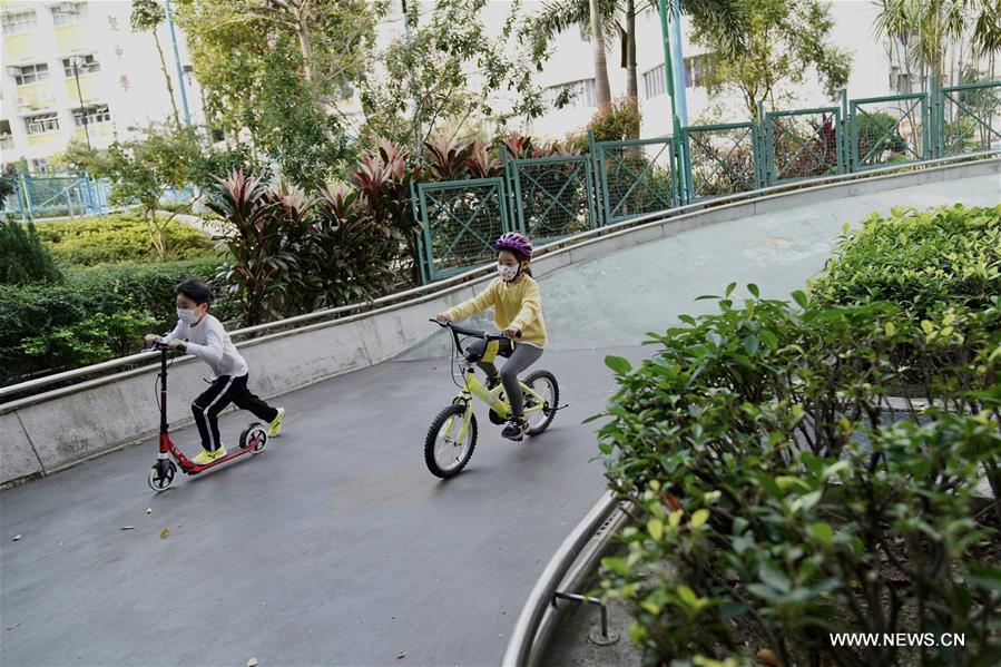CHINA-HONG KONG-COVID-19-DAILY LIFE (CN)