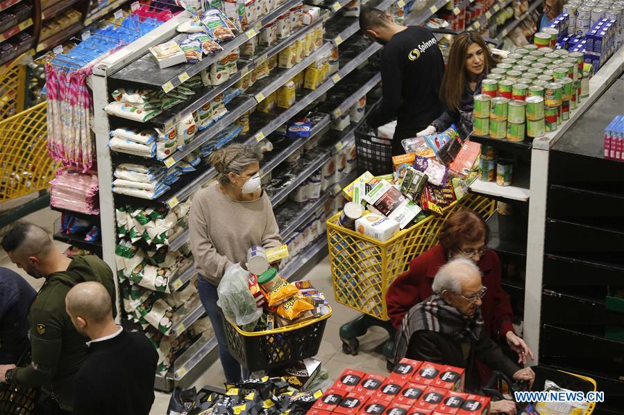 LEBANON-BEIRUT-COVID-19-DAILY SUPPLIES 
