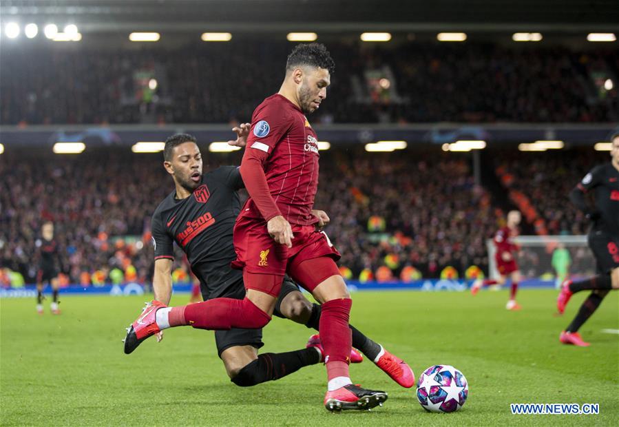 (SP)BRITAIN-LIVERPOOL-FOOTBALL-UEFA CHAMPIONS LEAGUE-LIVERPOOL VS ATLETICO MADRID