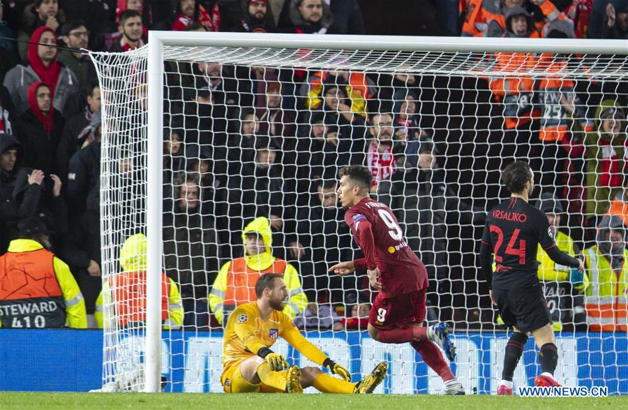 (SP)BRITAIN-LIVERPOOL-FOOTBALL-UEFA CHAMPIONS LEAGUE-LIVERPOOL VS ATLETICO MADRID