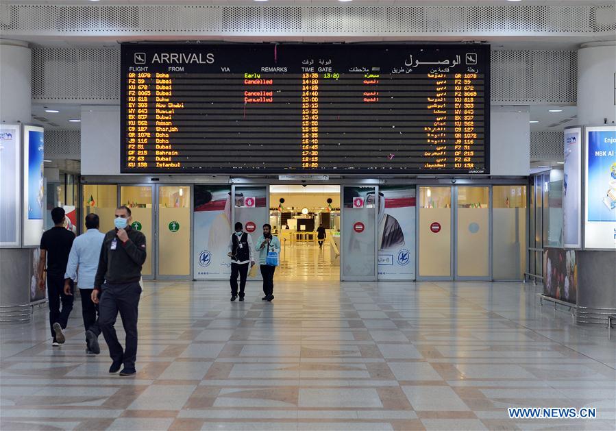 KUWAIT-FARWANIYA GOVERNORATE-COVID-19-COMMERCIAL FLIGHT-SUSPENSION