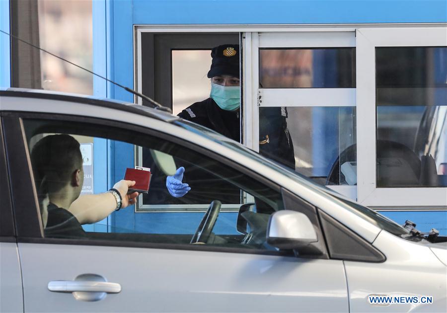 CROATIA-RUPA-BORDER CROSSING-COVID-19