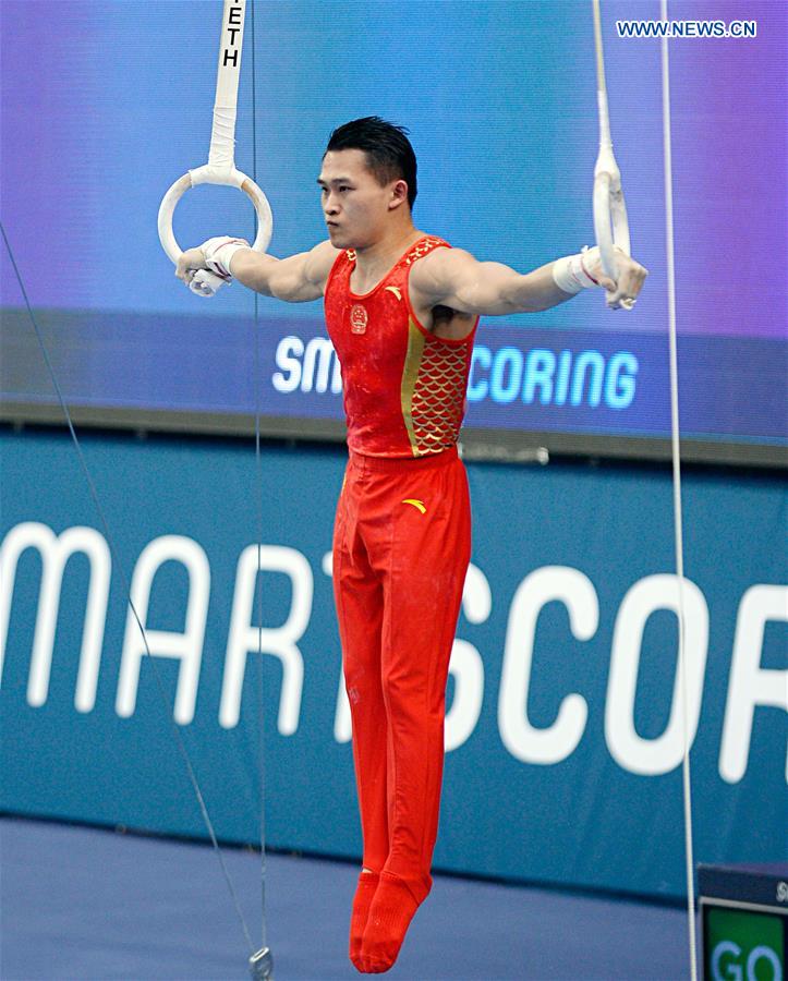 (SP)AZERBAIJAN-BAKU-FIG ARTISTIC GYMNASTICS WORLD CUP