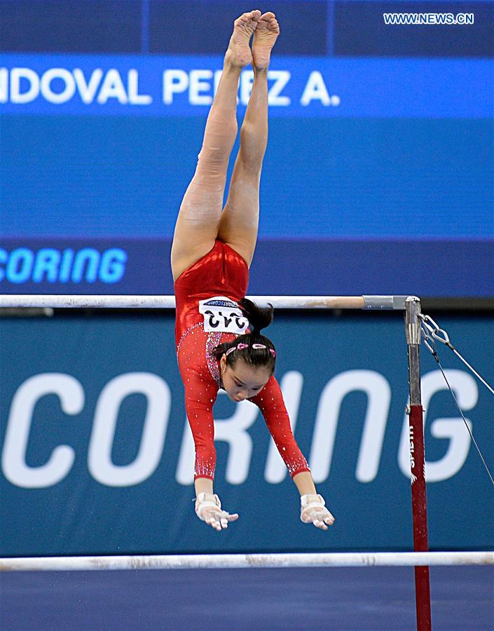 (SP)AZERBAIJAN-BAKU-FIG ARTISTIC GYMNASTICS WORLD CUP     