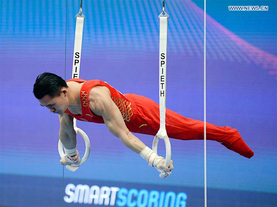 (SP)AZERBAIJAN-BAKU-FIG ARTISTIC GYMNASTICS WORLD CUP
