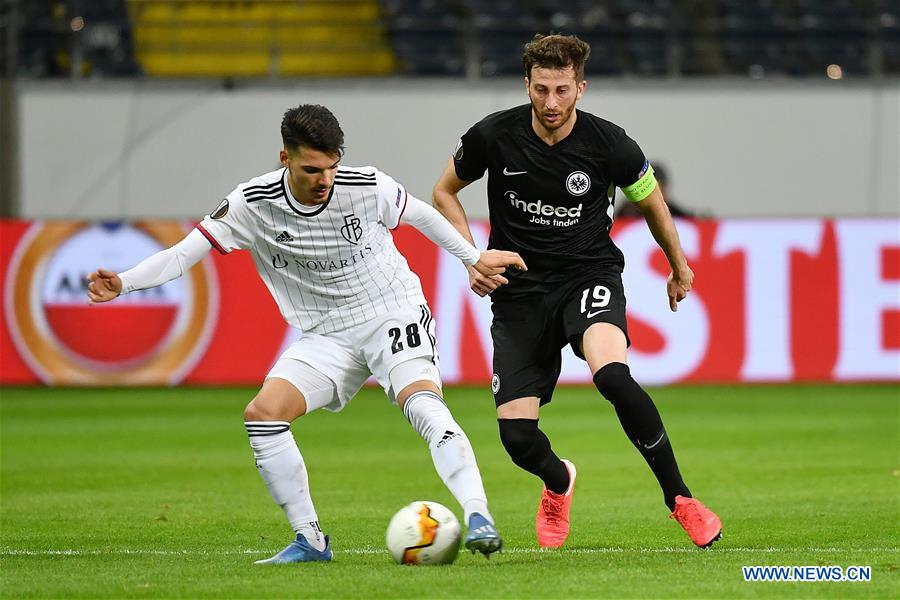 (SP)GERMANY-FRANKFURT-UEFA EUROPA LEAGUE-FRANKFURT VS BASEL