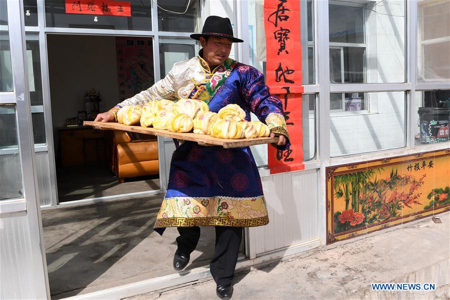 CHINA-GANSU-POVERTY ALLEVIATION-BREEDING-TOURISM-INDUSTRY (CN)