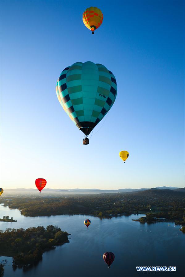 AUSTRALIA-CANBERRA-HOT AIR BALLOONS