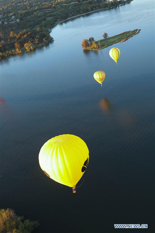 AUSTRALIA-CANBERRA-HOT AIR BALLOONS