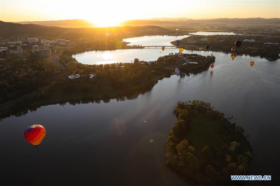 AUSTRALIA-CANBERRA-HOT AIR BALLOONS