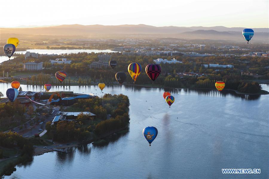 AUSTRALIA-CANBERRA-HOT AIR BALLOONS