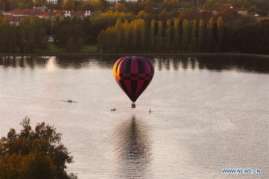 AUSTRALIA-CANBERRA-HOT AIR BALLOONS