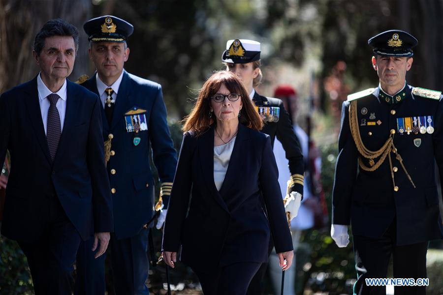 GREECE-ATHENS-NEW PRESIDENT-SWORN IN