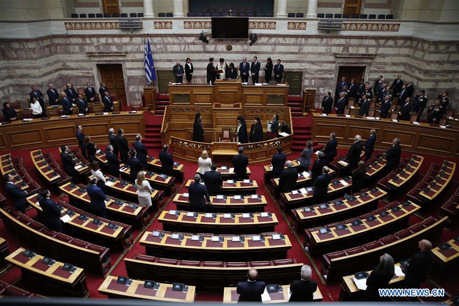 GREECE-ATHENS-NEW PRESIDENT-SWORN IN