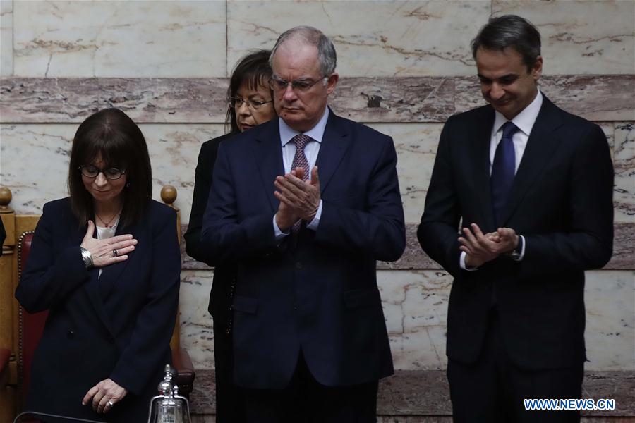 GREECE-ATHENS-NEW PRESIDENT-SWORN IN