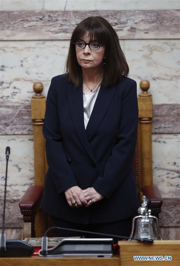 GREECE-ATHENS-NEW PRESIDENT-SWORN IN