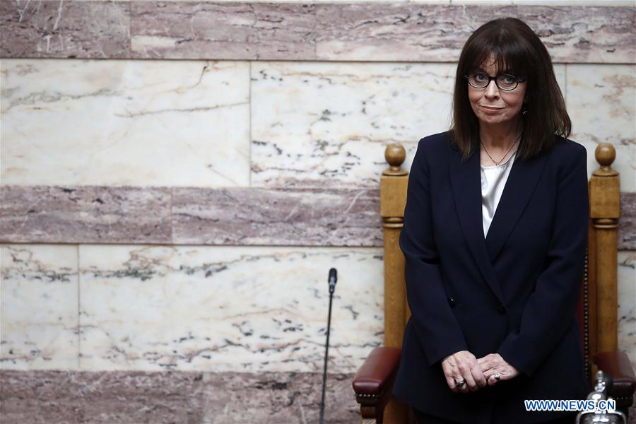 GREECE-ATHENS-NEW PRESIDENT-SWORN IN