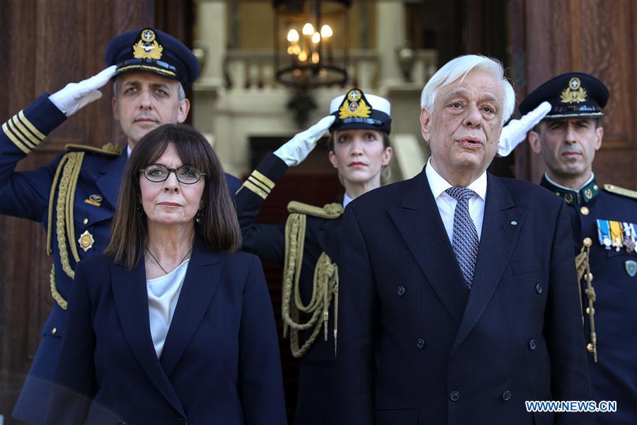 GREECE-ATHENS-NEW PRESIDENT-SWORN IN