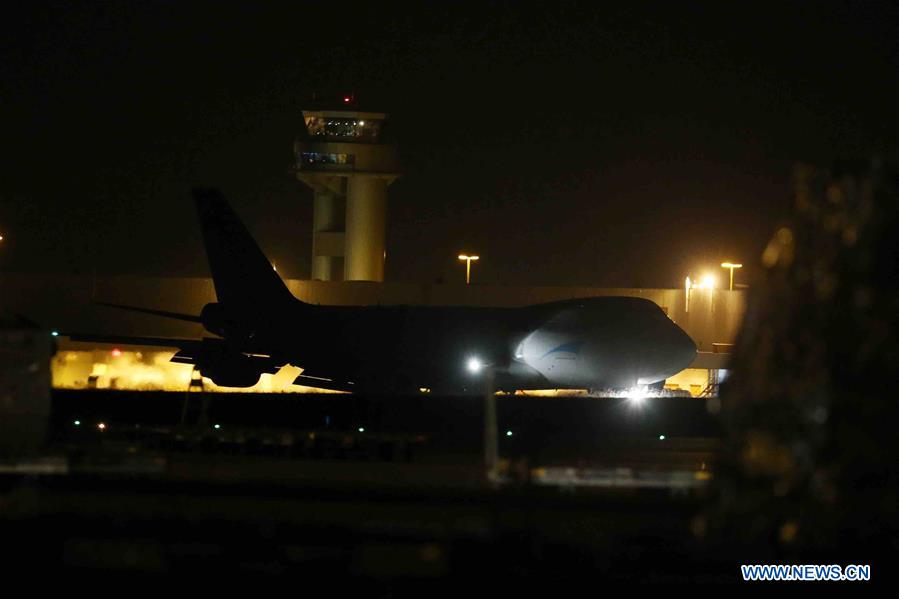 BELGIUM-LIEGE-EUROPE-COVID-19-CHINA-AID