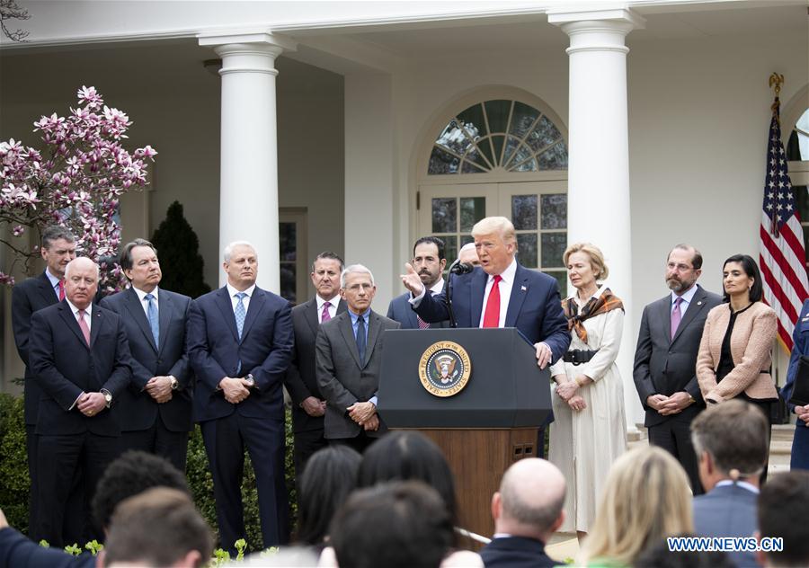 U.S.-WASHINGTON D.C.-TRUMP-COVID-19-NATIONAL EMERGENCY