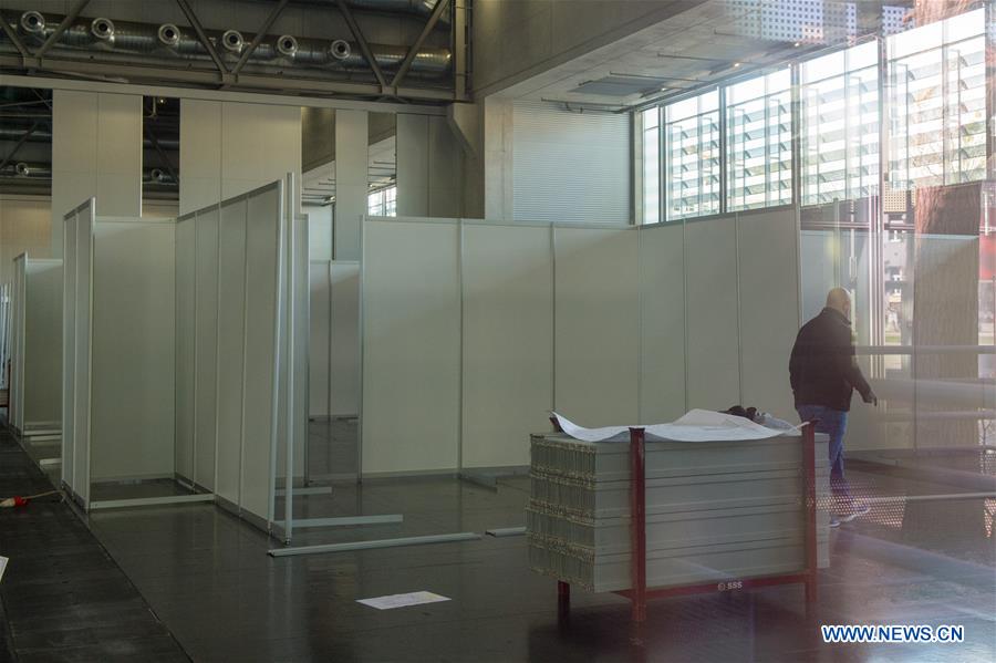 AUSTRIA-VIENNA-COVID-19-TEMPORARY HOSPITAL 