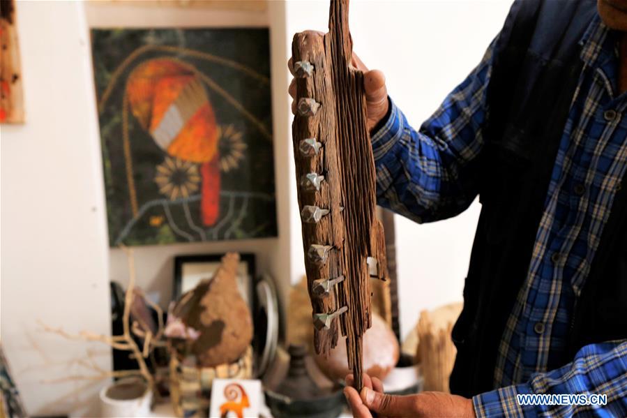 YEMEN-SANAA-ARTIST-RUBBISH-ARTWORKS 