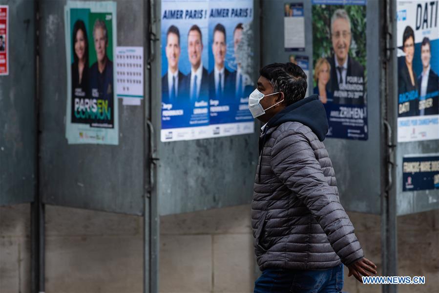 FRANCE-PARIS-MUNICIPAL ELECTIONS-COVID-19