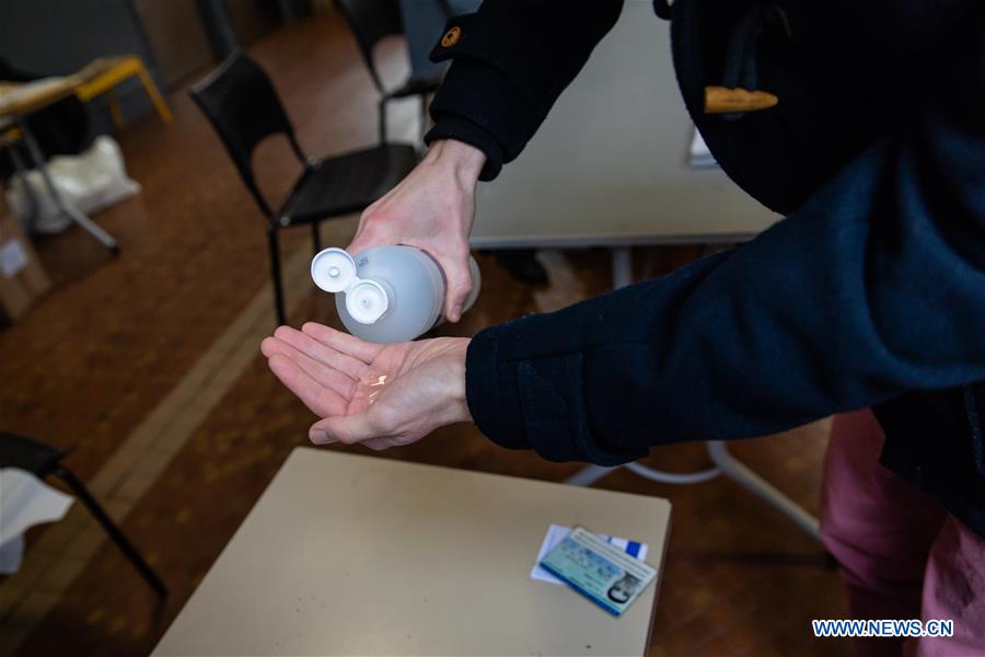 FRANCE-PARIS-MUNICIPAL ELECTIONS-COVID-19