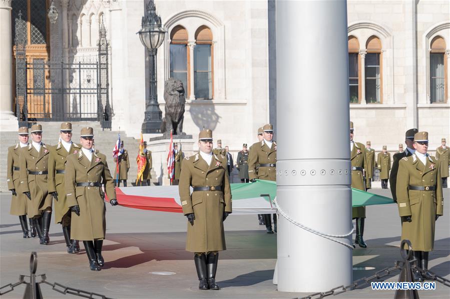 HUNGARY-BUDAPEST-NATIONAL HOLIDAY