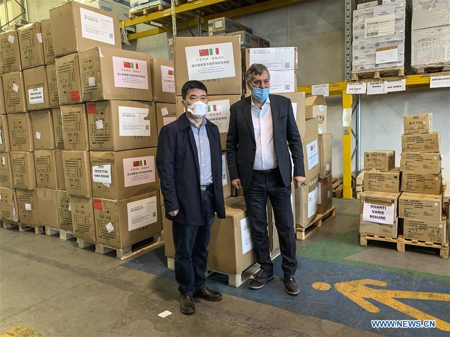 ITALY-TURIN-CHINA-MEDICAL SUPPLIES