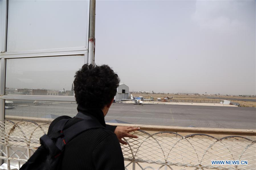 YEMEN-SANAA-COVID-19-FLIGHT-SUSPENSION