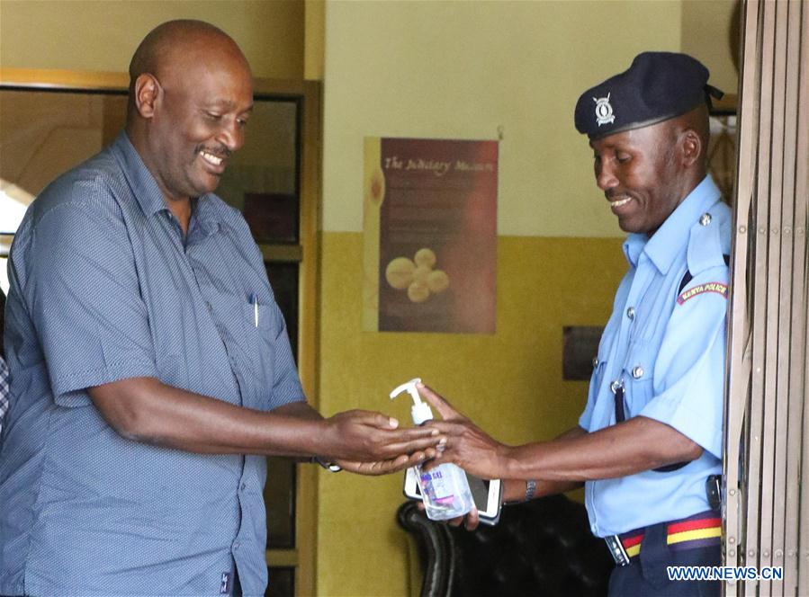 KENYA-NAIROBI-COVID-19-PREVENTION