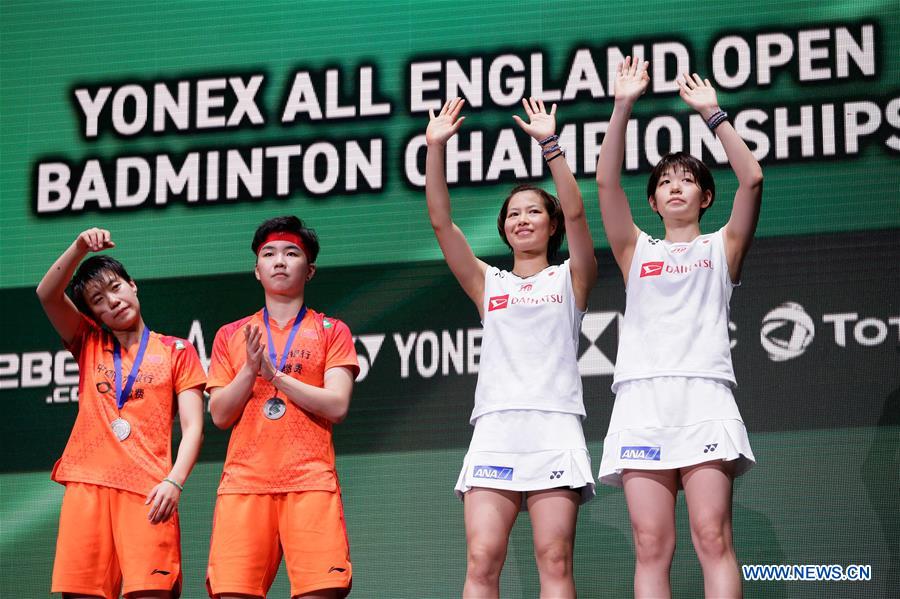 (SP)BRITAIN-BIRMINGHAM-BADMINTON-ALL ENGLAND OPEN-WOMEN'S DOUBLES