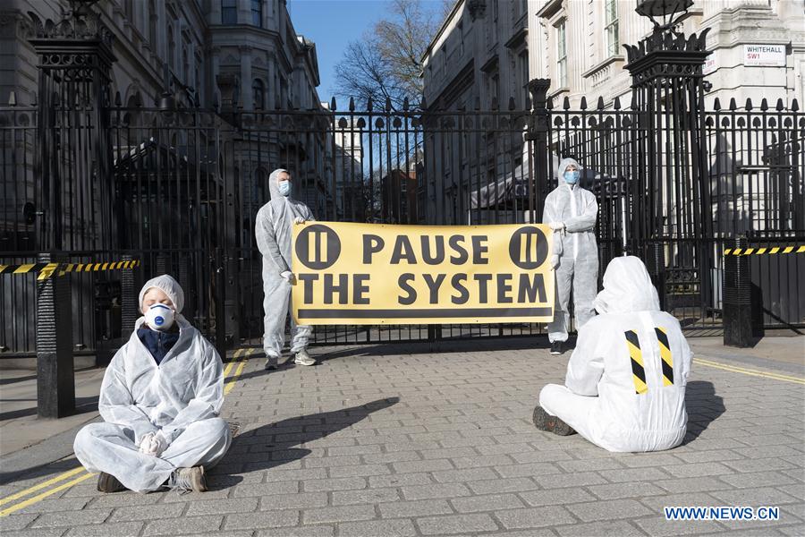 BRITAIN-LONDON-COVID-19-DEMONSTRATION