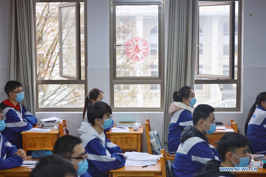 CHINA-GUIZHOU-STUDENTS-CLASS RESUMPTION (CN)